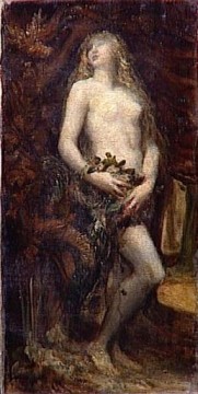 La tentación de Eva simbolista George Frederic Watts Pinturas al óleo